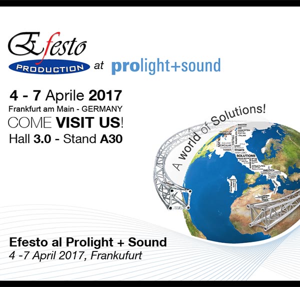 Efesto at Prolight + Sound ... News preview 